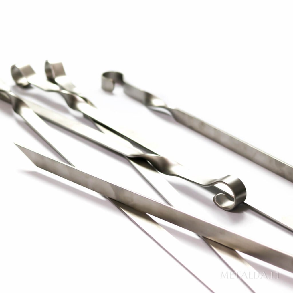 Nerūdijančio plieno iešmas kebabui 3 mm - Dovanu Parkas