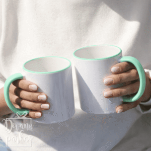 mėlinis puodelis 330 ml standartinės talpos